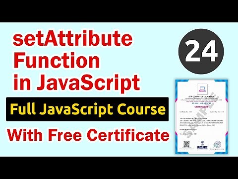 setAttribute Function in JavaScript