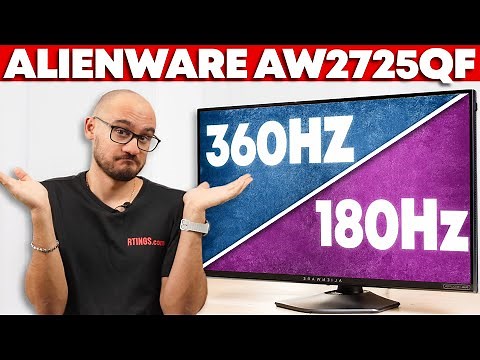 Dell Alienware AW2725QF Review: A Cheaper Dual-Mode 4k Monitor Alternative!