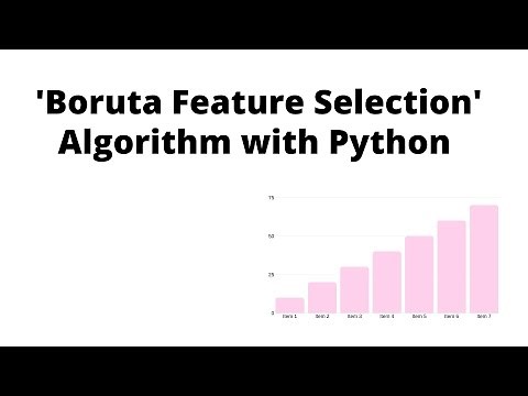 Lecture-48: Boruta Feature Selection Algorithm with python