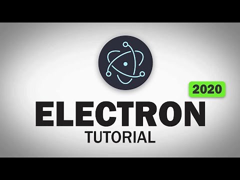 Create Desktop App + Installer with HTML/CSS/JS - Electron Tutorial 2020