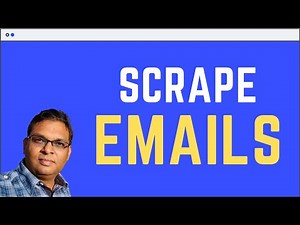 Create Email Extractor With Python Scrapy