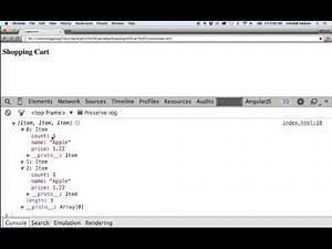 8 Shopping Cart addItemToCart