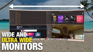 Testing the Vision Pro With New Ultrawide Display Option in visionOS 2.2