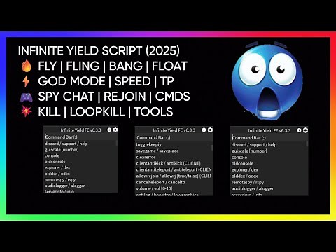 Infinite Yield Script Showcase (2025) — OP Commands & Features