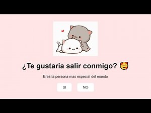 ¡Haz que tu Crush se Enamore con este Proyecto en HTML, CSS y JS! 💕😱