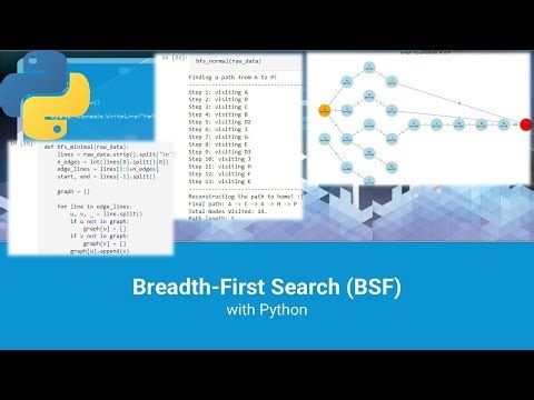 Breadth-First Search (BFS) Algorithm with Python