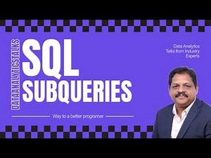 Master SQL Subqueries: Unlock the Power of Nested Queries | Learn with Experts
