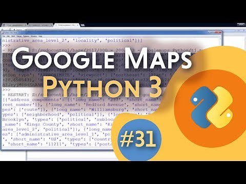 [#31] Utilizando googlemaps no Python