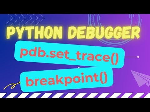 Python Tip: How to use the pdb debugger in Python, the breakpoint() function