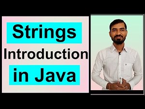 Strings Introduction in Java by Deepak (Hindi)