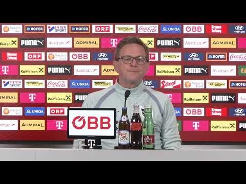 ÖFB-Abschluss-Pressekonferenz vor dem Testspiel gegen Ghana mit Ralf Rangnick & Michael Gregoritsch