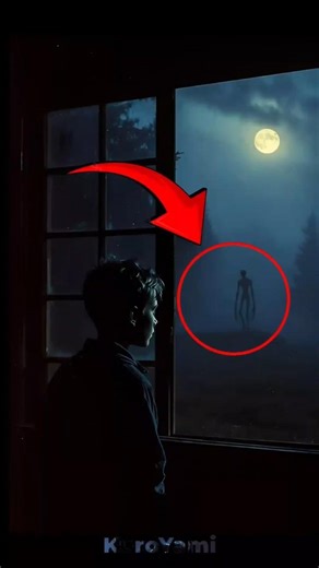 The Alien Tried to Scare Him… But It Was Afraid of the Light 👀🔦