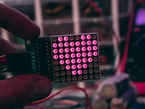 8×8 LED Matrix Tutorial   Project Code and Schematic