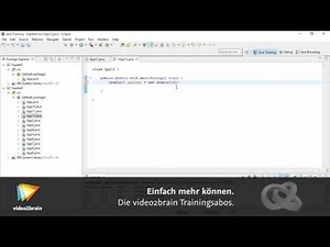 Java lernen, Teil 1 Tutorial: Arrays deklarieren und initialisieren |video2brain.com