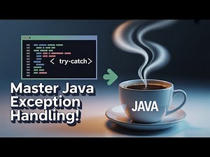 Java try catch Explained | Exception Handling in Java for Beginners with Scanner Input & Error Fix