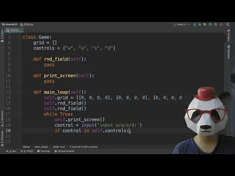 92行Python代码实现2048小游戏
