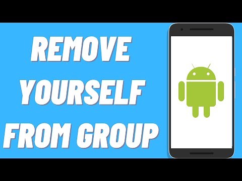 How To Remove Yourself From A Group Text On Android