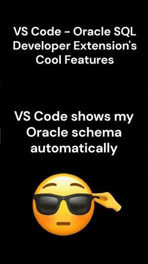 VS Code shows my Oracle DB connections automatically #oracle26ai #oracledatabase #sqldeveloper