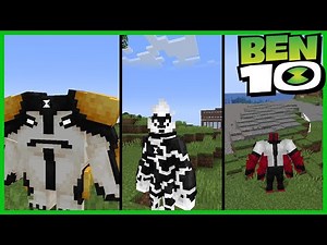 NEW OMNITRIX ALIEN, NEW COLOR SYSTEM, ANIMATIONS & MORE! Minecraft Ben 10 Alien Evolution Mod Review