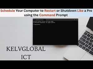 Schedule Your Computer to Restart or Shutdown Like a Pro using the Command Prompt
