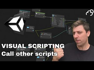 Unity Visual Scripting - How to Connect and Trigger Scripts