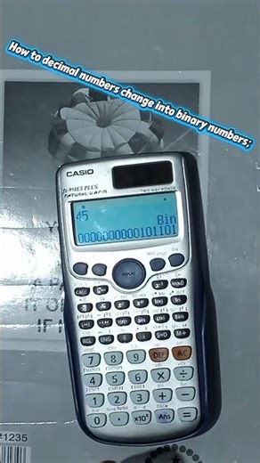 How to decimal numbers change into binary numbers.