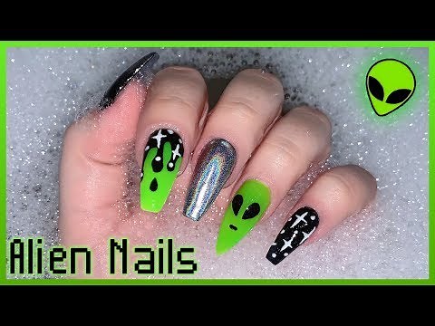 ALIEN NAILS: Acrylic & Gel Nails | COFFIN & STILETTOS