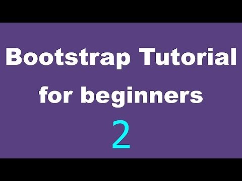 Bootstrap Tutorial for Beginners - 02 - Download and setup