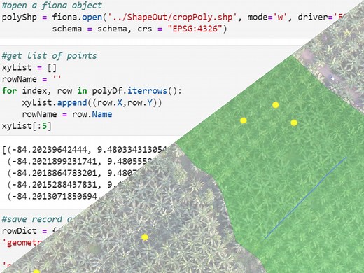 How to create a point/line/polygon shapefile with Python and Fiona - Tutorial — Hatari Labs