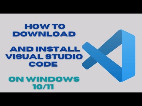 How to Download and Install Visual Studio Code on Windows 10/11 (Step-by-Step Tutorial 2025)