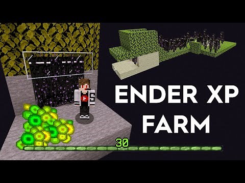 Minecraft Enderman XP Farm - Easy Tutorial and Very Effective - 1.20+