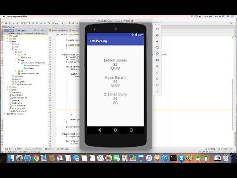 Learn to Parse XML Data on Android Studio