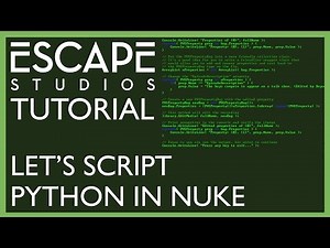Lets script Python in NUKE! - Escape Studios Free Tutorial