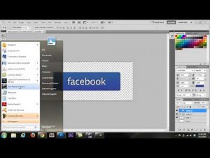 Rollover Button For Website Tutorial Adobe Photoshop CS4-CS6