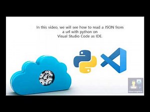 read json from url python visual studio code
