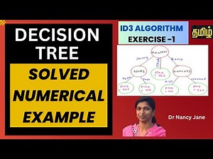 Decision Tree Solved Numerical Problem| ID3 Exercise PART(2)