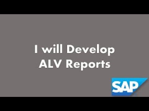 Basic ALV Report(REUSE_ALV_GRID_DISPLAY)