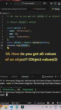 JavaScript Object.values() Explained | Get All Values from an Object with Example