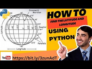 How to find the latitude and longitude of a place using python? How to do geocoding in python?