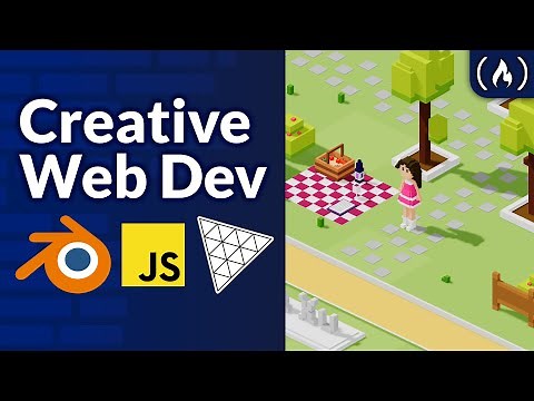 Creative Web Development with Three.js and Blender – 3D Portfolio for Beginners