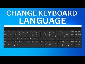 How To Change Keyboard Language In Windows 10/11