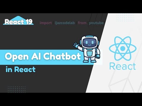How to Create a AI Chatbot Website with React | Part 2