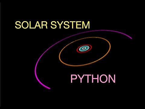 Building a 3D Model of the Solar System with Python