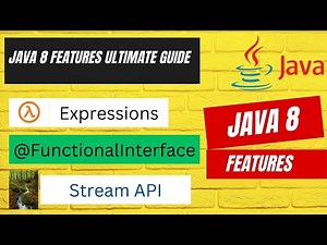 1. Java 8 Features Ultimate Guide | Java 8 Features Introduction | Java 1.8 Features
