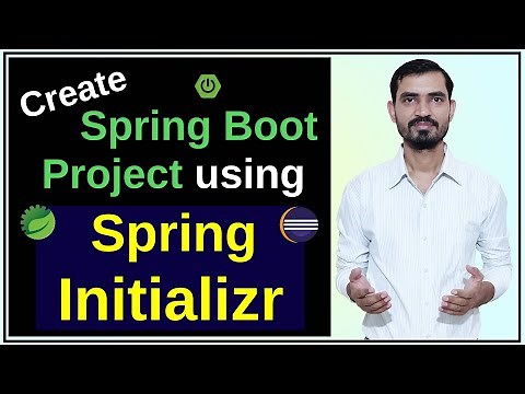 #5 Create Spring Boot Project by Spring Initializr | Import Project in Spring Tool Suite and Eclipse