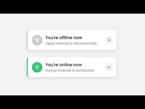 How to Check Network Status using JavaScript