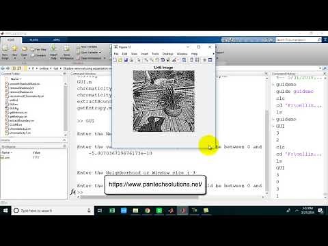 Shadow removal using matlab -Image Processing projects