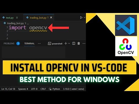 How to Install OpenCV in Visual Studio (2023)
