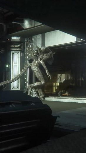 Alien isolation - When Xenomorph sense you 💀 #shortsfeed #shorts #alien #alienisolation