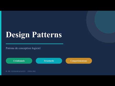 Les design patterns de base pour un développement efficace